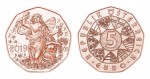 5 euro Austria Nowy Rok 2019