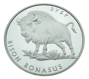 UKRAINA 10 UAH Żubr 2003