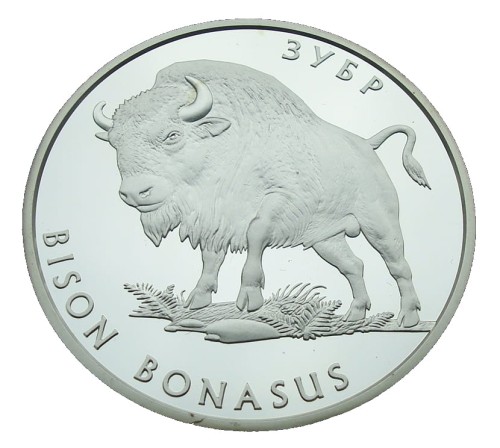 UKRAINA 10 UAH Żubr 2003