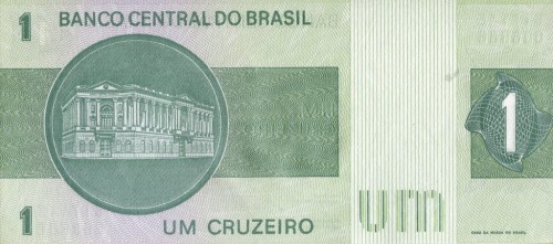 Brazylia 1 cruzeiro Kobieta 1980 P-191Ac
