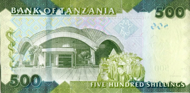 Tanzania 500 szylingów Karume 2010 P-40