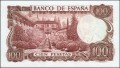 Hiszpania 100 pesetas Ogród 1970 P-152