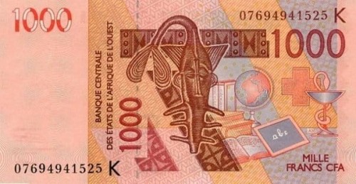 Senegal - Afryka zachodnia 1000 fr Wielbłądy 2007+