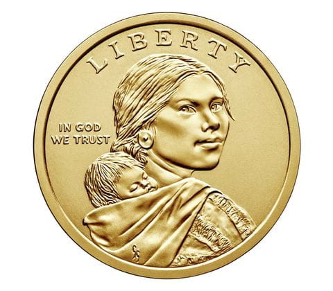 USA 1 $ Rdzenni Amerykanie Kosmos 2019