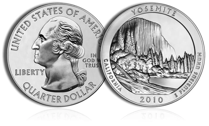 USA 25 c Park narodowy Yosemite 2010.jpg