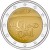 2 euro Irlandia Dail Eireann  2019