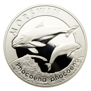 20 zł Morświn (łac. Phocoena phocoena ) 2004
