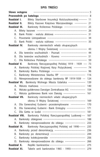 Katalog banknotów polskich J. Parchimowicz 2019