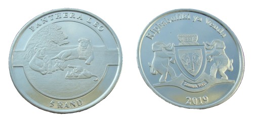RPA Venda 5 randów Lwy 2019