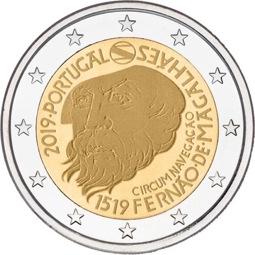2 euro Portugalia Ferdynand Magellan 2019