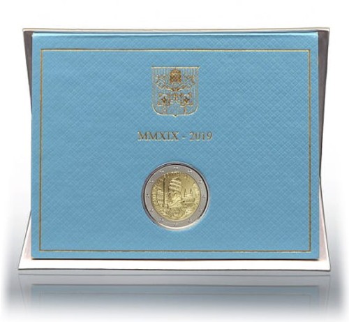 2 euro Watykan  90 lat założenia Watykanu 2019