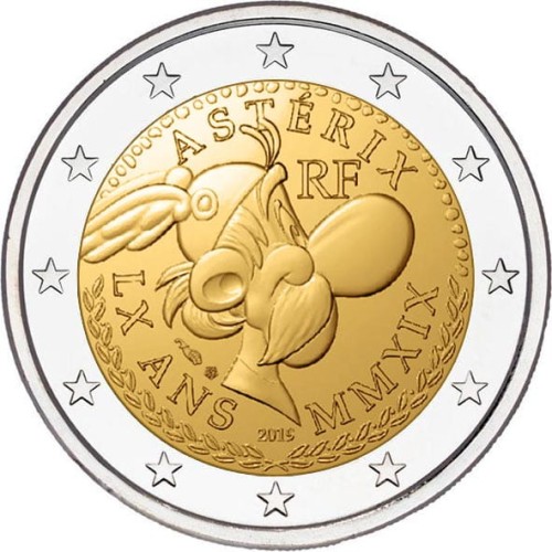 2 euro Francja Asterix 2019