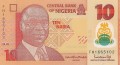 Nigeria 10 naira Kobiety z misami 2018  P-39j