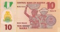 Nigeria 10 naira Kobiety z misami 2018  P-39j