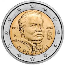 2 euro Włochy Giovani Pascoli 2012