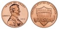 USA 1 cent E Pluribus Unum 2013