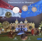 Euro set Monako zestaw menniczy x 8 2013