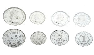 Zestaw menniczy BELIZE x 4
