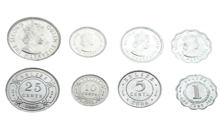 Zestaw menniczy BELIZE x 4