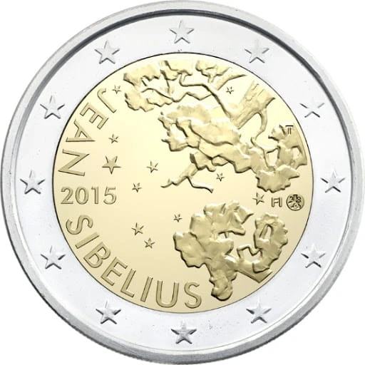 2 € Finlandia Jean Sibelius 2015