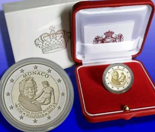 2 euro Monako F.J. Bosio 2018 RRR