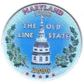 USA 25 c Maryland 2000 KOLOR