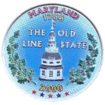 USA 25 c Maryland P lub D 2000 KOLOR