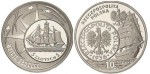 10 zł Dzieje złotego - żaglowiec 2005