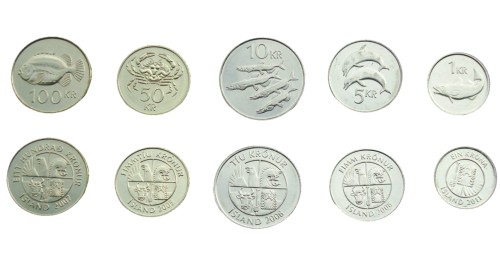 Zestaw menniczy Islandia x 5 2005+