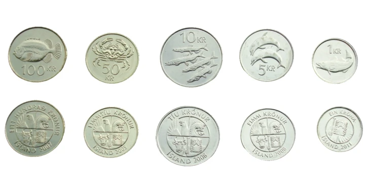 Zestaw menniczy Islandia x 5 2005+