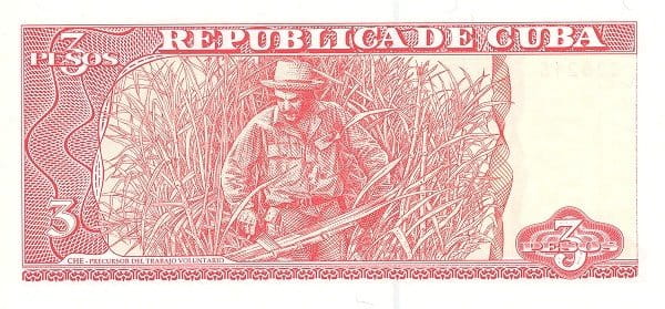 Kuba 3 Peso Che Guevara 2005 P-127b