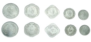 Zestaw menniczy Birma (Mjanma) x5