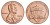 USA 1 cent A. Lincoln E Pluribus Unum 2019 D