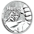 Tuvalu 1$ Hulk 2019 1 Oz Ag.999