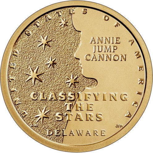 USA 1$ Innowacja Annie Jump Cannon 2019 nr2