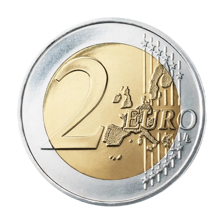 2 euro Łotwa Wschodzące słońce 2019