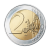 2 euro x 5 ADFGJ  Niemcy Mur Berliński 2019