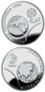 2,5 € Portugalia Olimpiada w Pekinie 2008