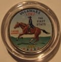 USA 25 c Delaware 1999 KOLOR
