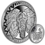 Sierra Leone 1$ Słoń 2019