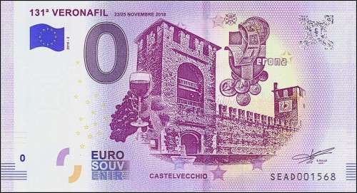 UE 0 euro Italy-130a Veronafil 2018.2