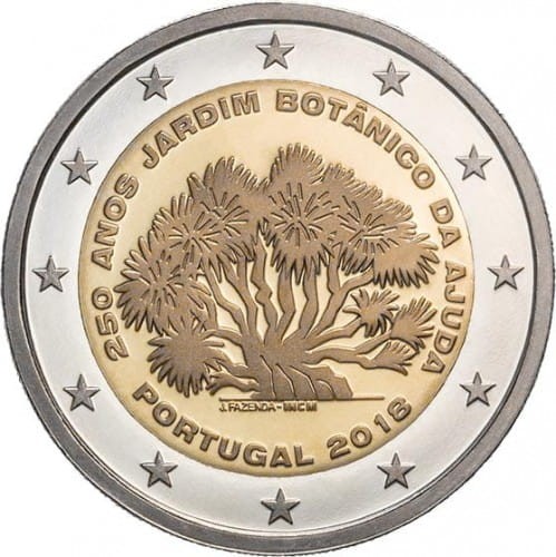 2 euro Portugalia Ogród Ajuda 2018