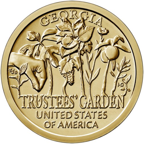 USA 1$ Innowacja Trustees’ Garden 2019 nr5