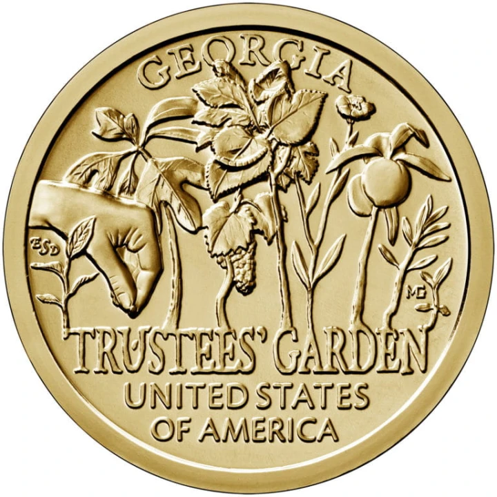 USA 1$ Innowacja Trustees’ Garden 2019 nr5