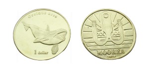 Polinezja francuska 1 $ Orka 2019