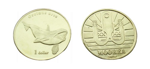 Polinezja francuska 1 $  Orka 2019