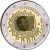 2 € Luksemburg 30 lat flagi UE 2015