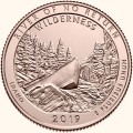 USA 25 c Frank Church River 2019 nr50 24kAu