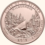 USA 25 c Frank Church River 2019 nr50 24kAu