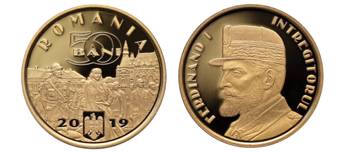 Rumunia 50 bani Ferdynand I 2019